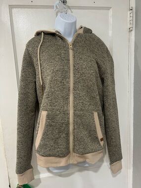 Hooded Zip-Up Sweater
